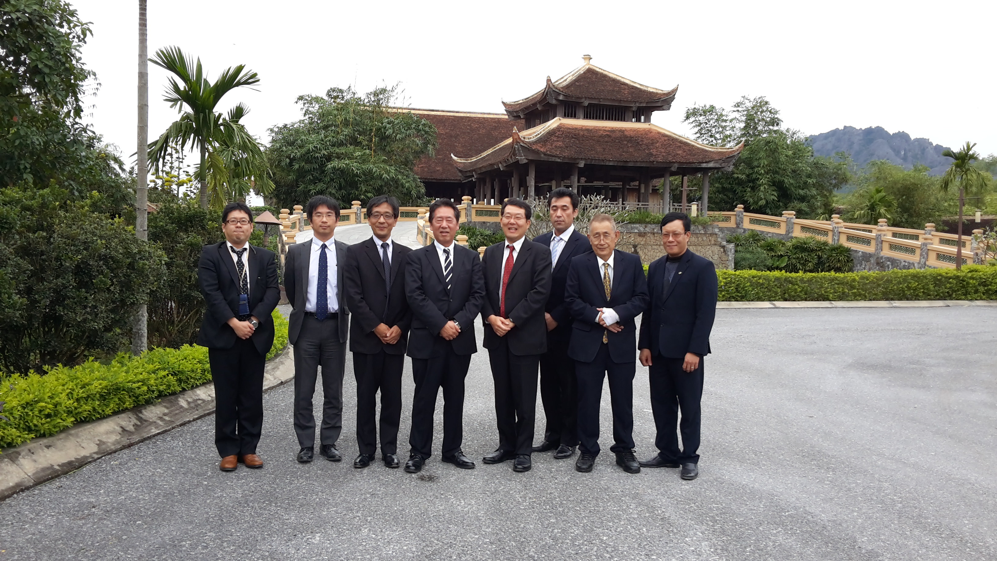 Bộ Đất đai, Hạ tầng, Giao thông và Du lịch Nhật Bản (MLIT) thăm và làm việc tại Trụ sở NIBELC Ninh Bình