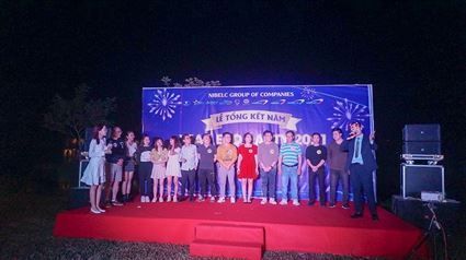 Ban Lãnh đạo và tập thể CBNV NIBELC GROUP tưng bừng tổ chức Lễ tổng kết cuối năm 2021