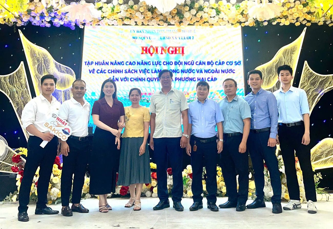 NÂNG CAO NĂNG LỰC CÁN BỘ CƠ SỞ VỀ CHÍNH SÁCH VIỆC LÀM TRONG NƯỚC VÀ NGOÀI NƯỚC