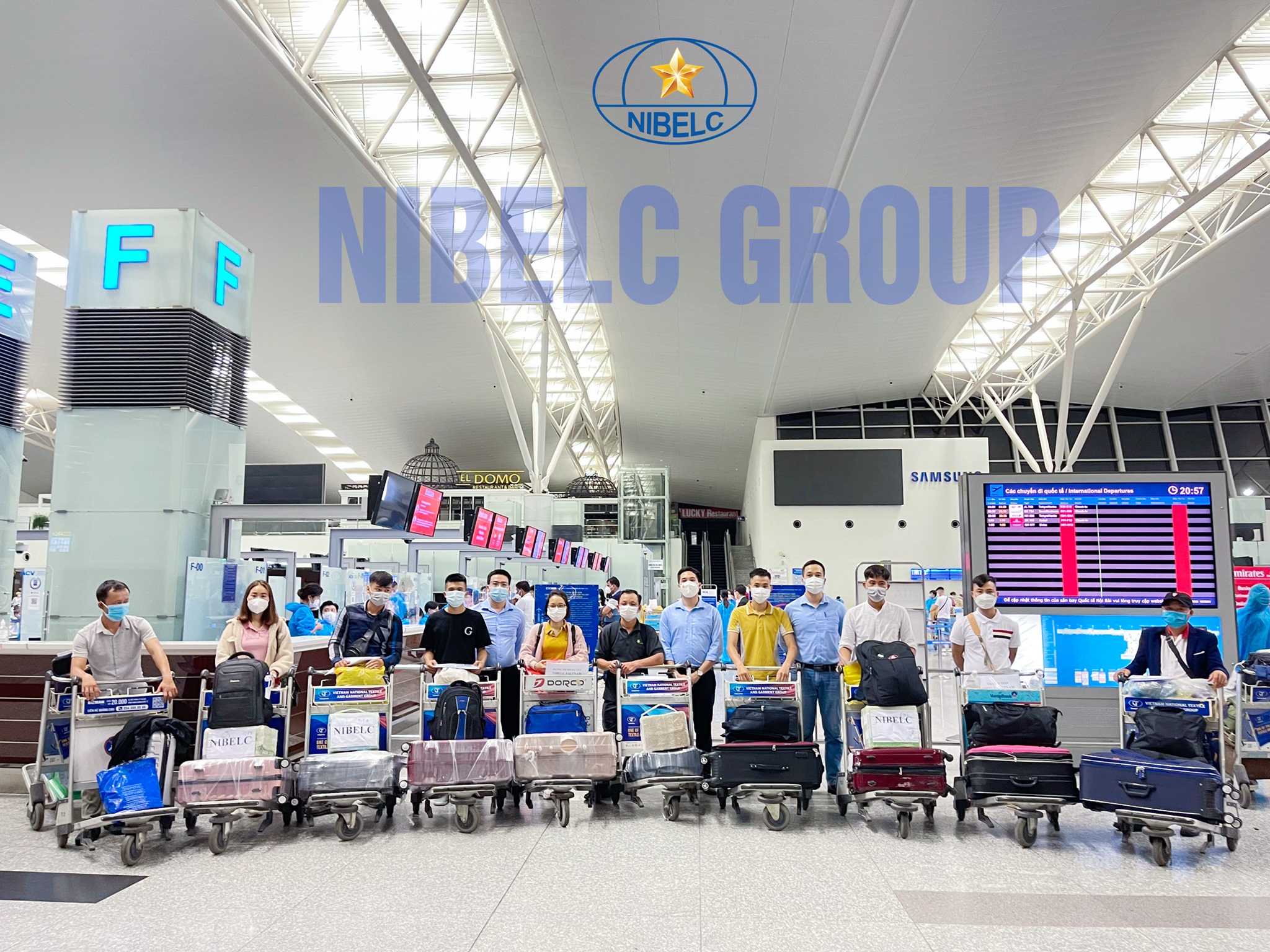 Tuần 37/2021 - Đoàn lao động của Nibelc Group tiếp tục xuất cảnh đi làm việc tại Hungary.