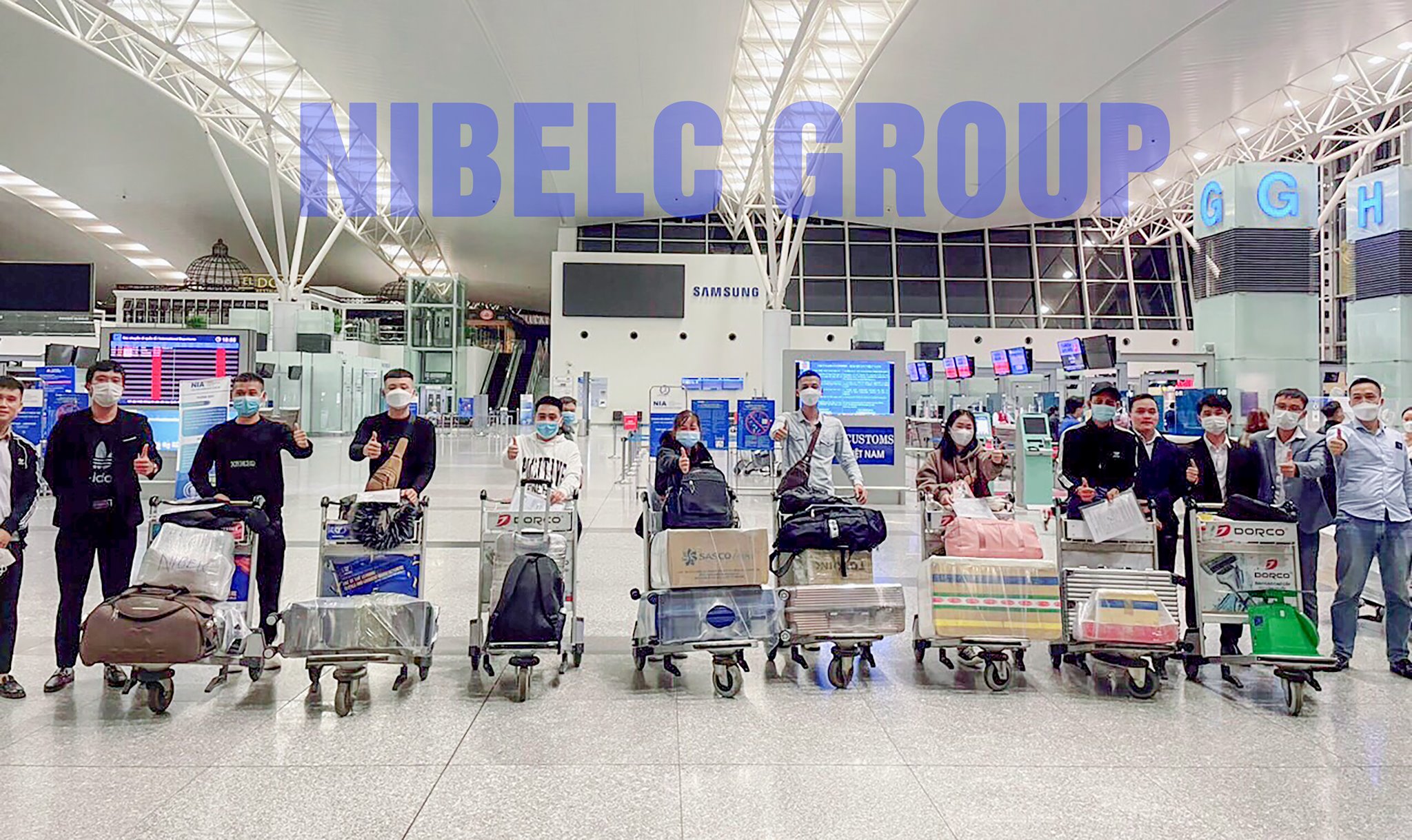 Tuần 40/2021 - Đoàn lao động của Nibelc Group tiếp tục xuất cảnh đi làm việc tại Hungary.