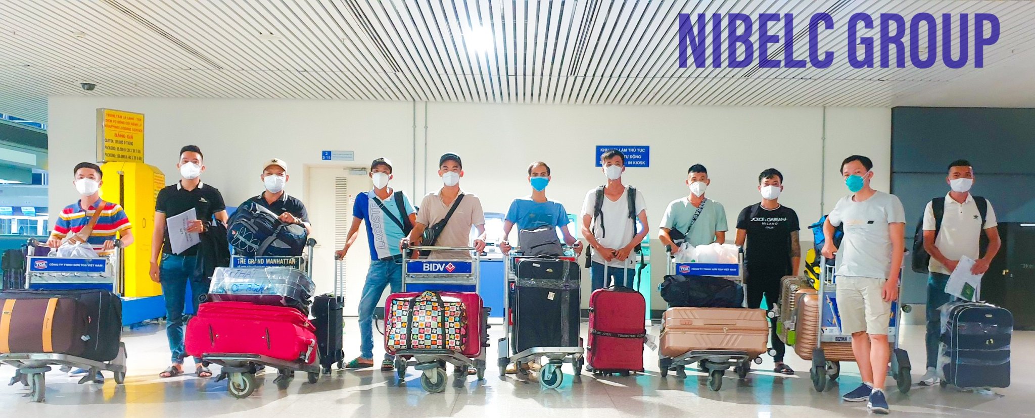 Tuần 31/2021 - Đoàn lao động của Nibelc Group tiếp tục xuất cảnh đi làm việc tại Hungary