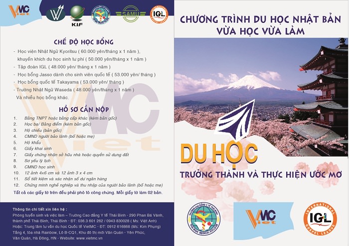 Tuyển sinh du học Nhật Bản hệ vừa học vừa làm