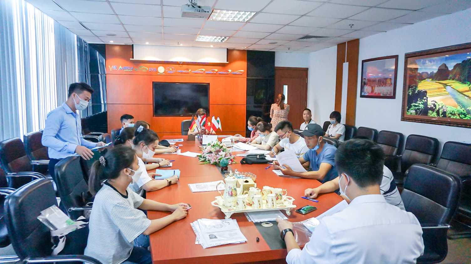 Tuần 27/2021 - Đoàn lao động của Nibelc Group tiếp tục xuất cảnh đi làm việc tại Hungary