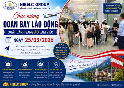 ĐOÀN BAY LAO ĐỘNG LÀM VIỆC TẠI ÁO NGÀY 25/03/2026
