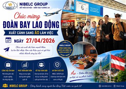ĐOÀN BAY LAO ĐỘNG LÀM VIỆC TẠI ÁO NGÀY 27/04/2026